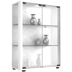 VCM Vitrine »Sintalo LED« weiß, 60x80x25 cm