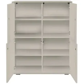 Möbel Kraft Highboard 100 x 120 x 43 cm Beige
