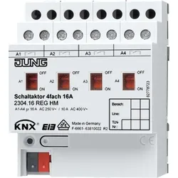 JUNG KNX Schaltaktor 2304.16 REGHM