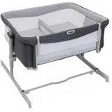 Chicco Beistellbett NEXT2ME Twins Magnet Grey, Grau