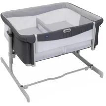 Chicco Beistellbett NEXT2ME Twins Magnet Grey, Grau