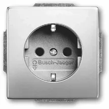 Busch-Jaeger Steckdoseneinsatz 20 EUC-866 Edelstahl 1 St.