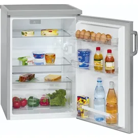 Bomann VS 2195 Kühlschrank (134 l, 850 mm hoch, Edelstahl)