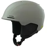 Alpina Kroon MIPS Skihelm (Größe 51-55cm, grau)