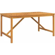 vidaXL Garten Essgruppe 150 x 90 x 74 cm Braun