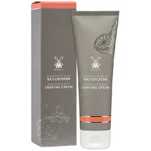 MÜHLE Rasiercreme - cremiger Rasier-Schaum mit Grapefruit & Minze für alle Hauttypen - fruchtig & belebend - 75 ml