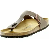 Birkenstock Gizeh Birko-Flor Nubuck mocca 45