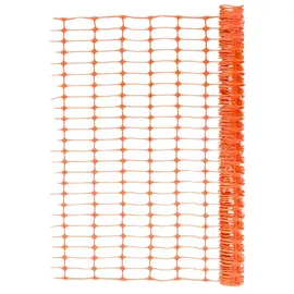 vidaXL Gartenzaun-Schutznetz 50 m orange