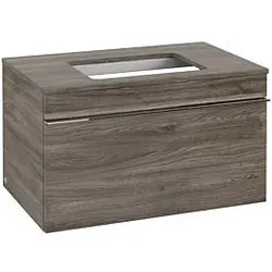 Villeroy und Boch Venticello Waschtisch-Unterschrank A94501RK 75,7x43,6x50,2cm, Griff Chrom, Stone Oak