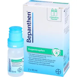 Bayer Bepanthen Augentropfen 2 x 10 ml