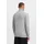 !Solid Troyer SOLID "Troyer SDAkanvis", Herren, Gr. XL, grau (gray melange), Obermaterial: 70% Baumwolle CO recyc.. 30% Polyester Pol. recyc.., Pullover Troyer