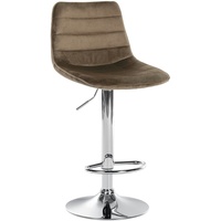 CLP Barhocker Lex Samt chrom