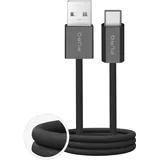 PURO USB-A auf USB-C 1,5 m Schwarz