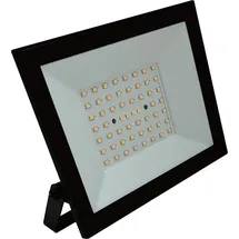V-Tac LED Flutlichtstrahler Aluminium 15,2 cm inkl. 4000 lm neutralweiß schwarz