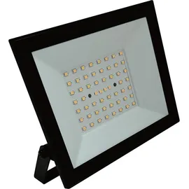 V-Tac LED Flutlichtstrahler Aluminium 15,2 cm inkl. 4000 lm neutralweiß schwarz