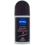 NIVEA Pearl & Beauty Black 48H Roll On Antiperspirant 50 ml für Frauen