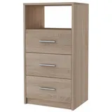 OEM Schubladenkommode 40 x 75 x 35 cm Sonoma Eiche