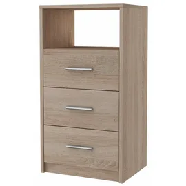 OEM Schubladenkommode 40 x 75 x 35 cm Sonoma Eiche