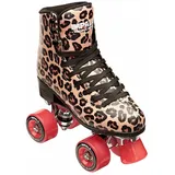 IMPALA Rollschuhe Roller Skates QUAD SKATE Kinder Rollschuh leopard Rollschuhe R