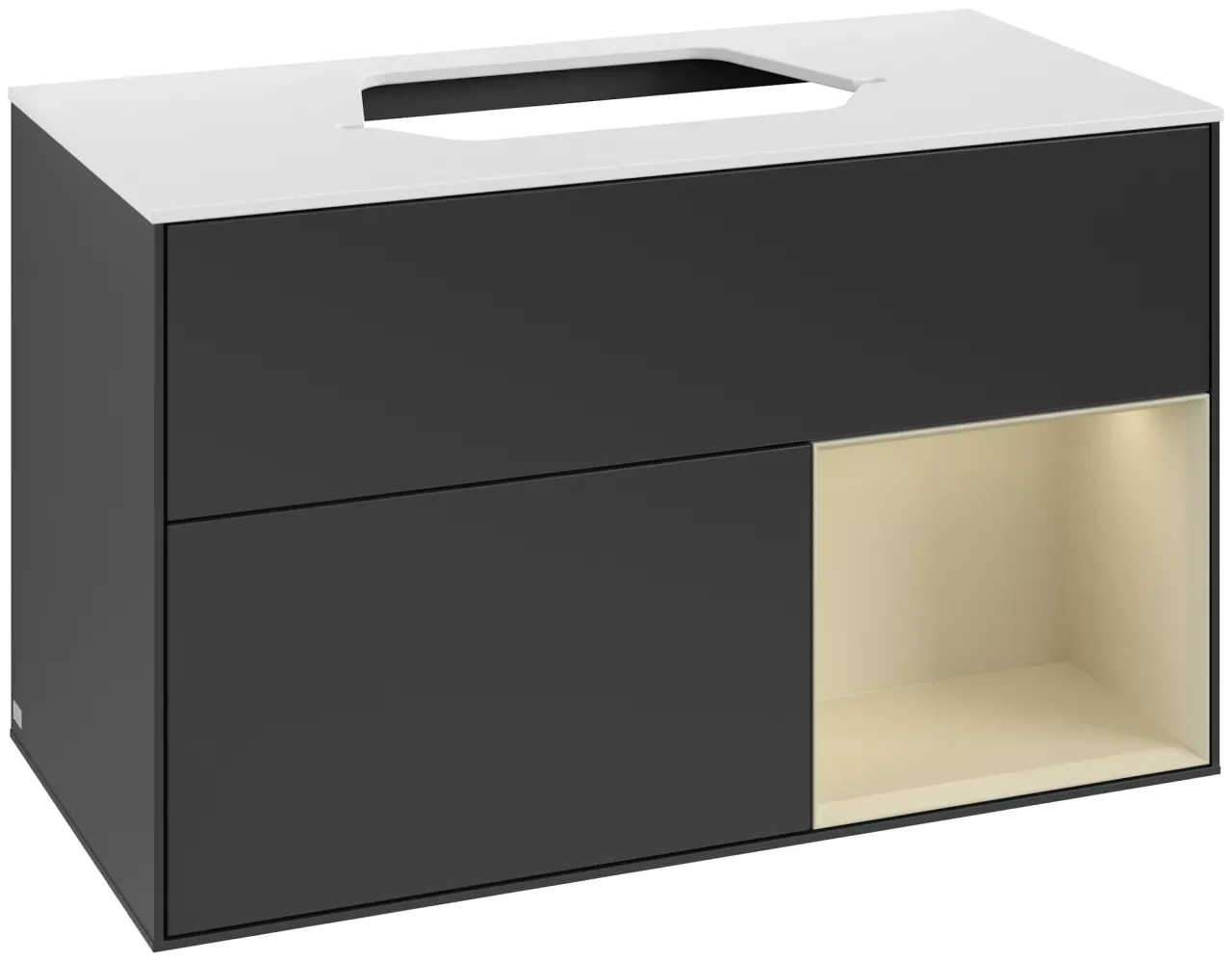 Villeroy & Boch Waschbeckenunterschrank Finion F37 1000x603x501mm m Bel FK/RE/AP: PD/HJ/1 F371HJPD