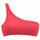 LASCANA Bustier-Bikini-Top Scallop Rot 32 Cup A/B