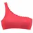 LASCANA Bustier-Bikini-Top Scallop Rot 32 Cup A/B