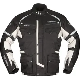 Modeka GmbH Tarex Motorrad Textiljacke Schwarz/Grau M