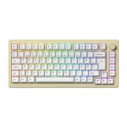 Akko MOD 007B HE Tastatur- Cream White [Cream Yellow Magnetic]