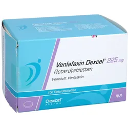 VENLAFAXIN Dexcel 225 mg Retardtabletten 100 St