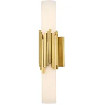 Elstead Lighting Marvele (MARVELE-2WB-AB-OPAL) Gold