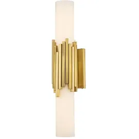Elstead Lighting Marvele (MARVELE-2WB-AB-OPAL) Gold