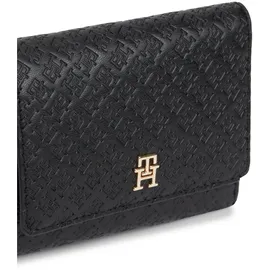 Tommy Hilfiger TH Icon Trifold Mono Geldbörse Damen schwarz