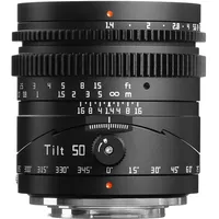 TTARTISAN 50 mm F1,4 Tilt, Four Thirds