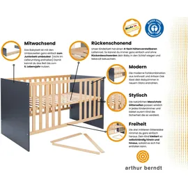 Arthur Berndt Babyzimmer 2er-Set Alessio ¦ mehrfarbig ¦ Maße (cm): B: 258 H: 184
