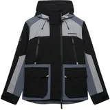 Superdry Colour Block Windbreaker schwarz L