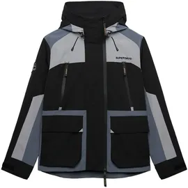 Superdry Colour Block Windbreaker schwarz L