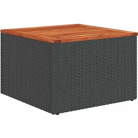 vidaXL Gartensofa-Set 6-tlg. schwarz