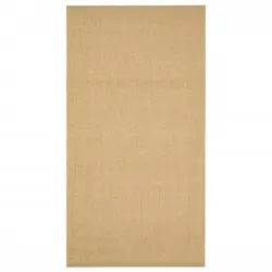 vidaXL Teppich Natur Sisal 80x150 cm