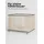Sämann Laufgitter mit Matratze Cloud Air – Schlupfsprossen grau/natur Premium | Gr.: 75x100 cm,
