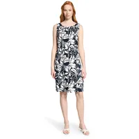 Betty Barclay Sommerkleid Dunkelblau/Weiß 46