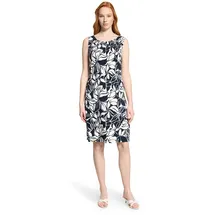 Betty Barclay Sommerkleid Dunkelblau/Weiß 46