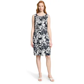 Betty Barclay Sommerkleid Dunkelblau/Weiß 46
