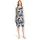 Betty Barclay Sommerkleid Dunkelblau/Weiß 46