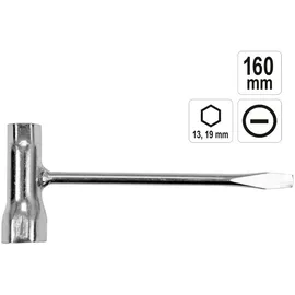 TRIZERATOP Zündkerzenschlüssel Kombischlüssel, Zündkerzenschlüssel 13x19mm ähnlich 11298903401