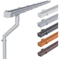 Inefa Dachrinnen Set Gartenhaus, Carport, Terrasse, NW83 / 83mm