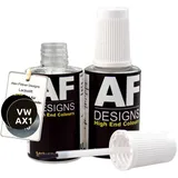 Alex Flittner Designs Lackstift für VW/Volkswagen Schwarz AX1 LAX1 schnelltrocknend 2x20ml