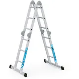 ZARGES Multitec M Gelenkleiter 4 x 3 Sprossen