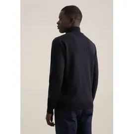 Seidensticker Stehkragenpullover Blau XL