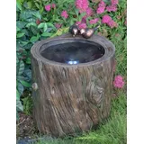 Granimex Brunnen Twister Baumstamm Polystone, D36xH40cm