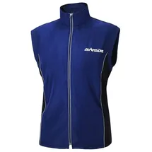 Airtracks Thermo Winter Fahrradweste Laufweste Pro Radweste Warm Atmungsaktiv Winddicht Wasserabweisend Reflektierend S M L Xl XXL XXXL 3Xl 4XL - blau - XXL - XXL